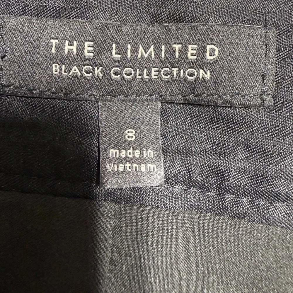The Limited Black Collection Gray Pencil Skirt Sz 8 Professional Workwear Office